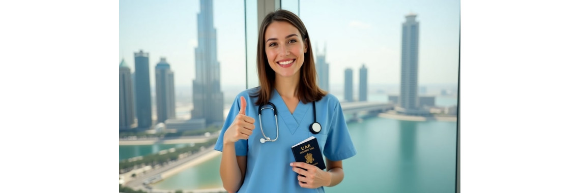 ویزای طلایی امارات برای پرستاران (راهنمای جامع 2025)