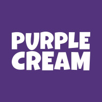 بستنی کریم Purple Cream
