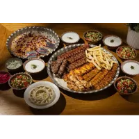 Mixed Kebab (1 kg) with Rice