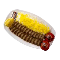 چلو کباب کوبیده