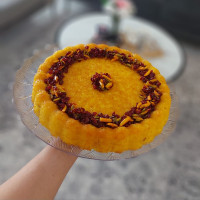تهچین مرغ قالبی مناسب ۶ تا ۸ نفر